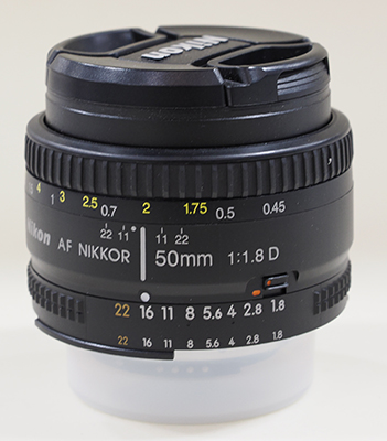 NIKON OBIETTIVO AF-S 50f1,8 D