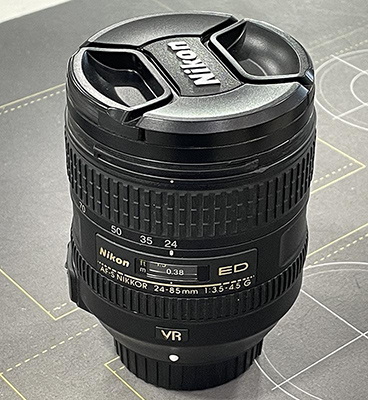 NIKON OBIETTIVO AF-S 24/85 f3,5-4,5 G ED VR