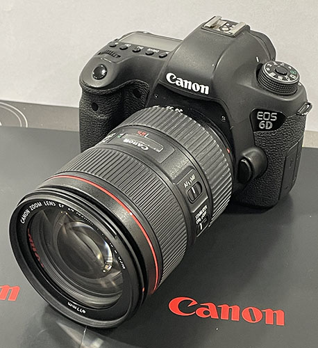 CANON EOS 6D CON OBIETTIVO 24/105 F4 L II