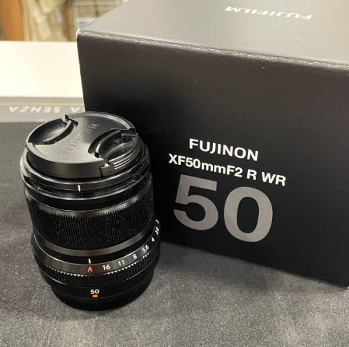 Fuji obbiettivo xf 50mm f2 r wr
